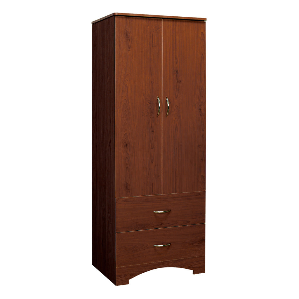 Oslo 2 Door, 2 Drawer Wardrobe - BeHope