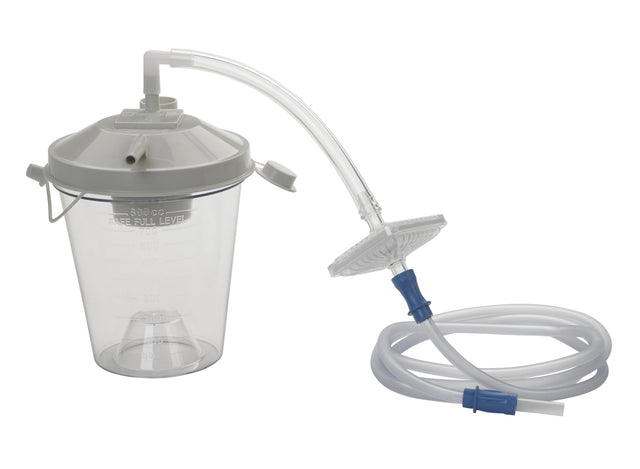 Case Of 12 Disposable Suction Canisters, 800cc - BeHope