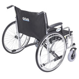 Sentra Ec Heavy Duty Extra Wide Wheelchair, Detachable Desk Arms, Elevating Leg Rests, 30" Seat - BeHope