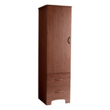 Oslo 1 Door, 2 Drawer Wardrobe - BeHope
