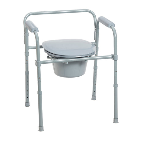 Folding Steel Commode - BeHope