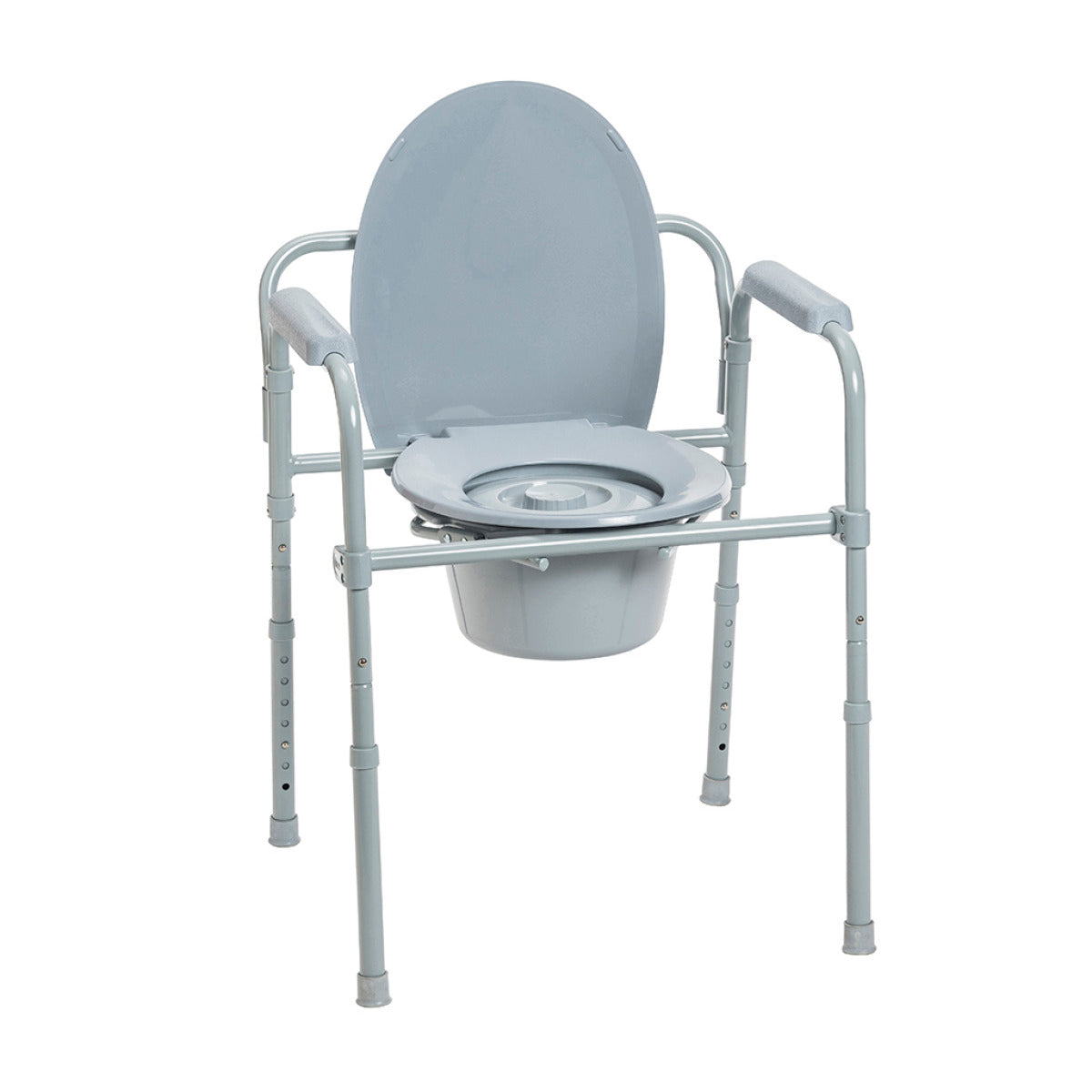 Folding Steel Commode - BeHope