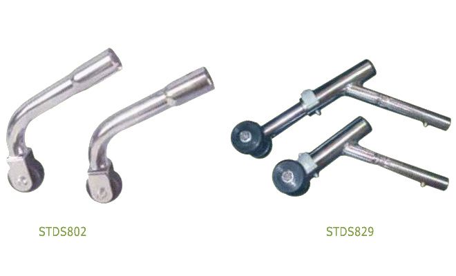 Wheeled Anti Tippers, 1 Pair - BeHope