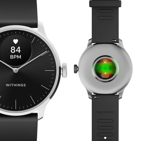 Smartwatch ScanWatch Llight 37mm Withings 24 Hour Grayscale OLED display