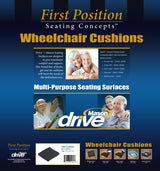 Gel-U-Seat™  Lite General Use 2" Gel/Foam Wheelchair Cushion - BeHope