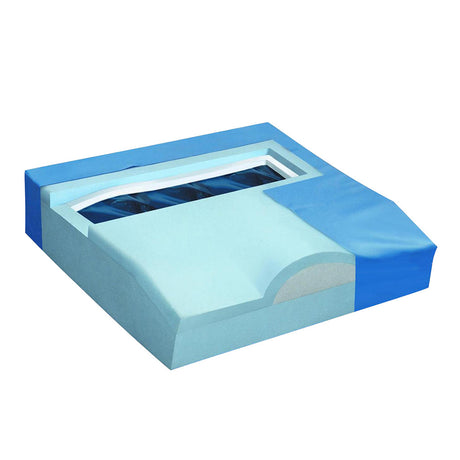 Titanium Skin Protection and Positioning Gel/Foam Wheelchair Cushion - BeHope