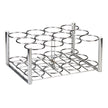Chrome Oxygen Cylinder Rack - BeHope