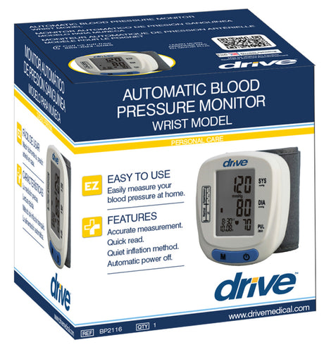 Automatic Blood Pressure Monitor, Wrist Model - BeHope