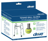 Tennis Ball Glides with Replaceable Glide Pads - BeHope