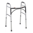 Deluxe Folding Walker, Two Button - BeHope