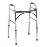 Deluxe Folding Walker, Two Button - BeHope