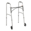 Folding Junior Walker, Two Button with 5" Wheels - BeHope