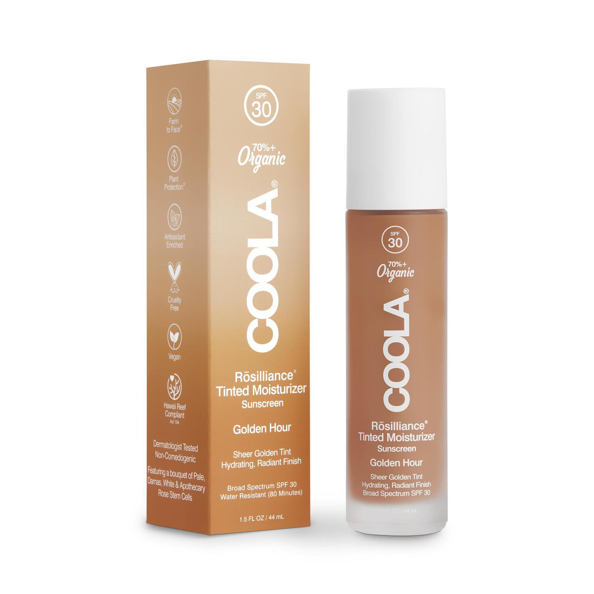 Facial Moisturizer with Sunscreen Rōsilliance® Tinted 1.5 oz. Bottle Floral Scent Cream - BeHope