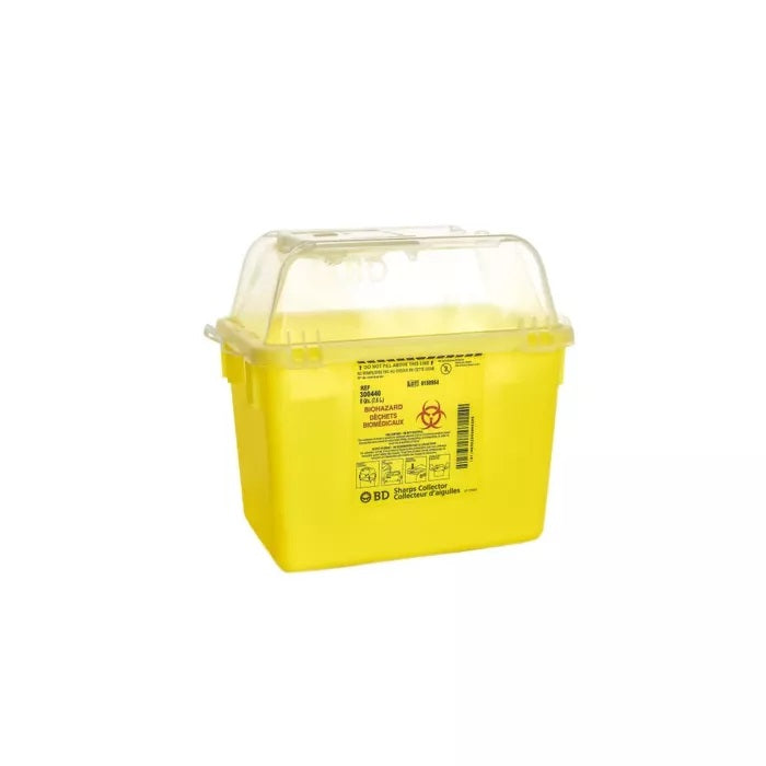 Sharp Collector BD 7,6 l avec couvercle transparent et accès par entonnoir