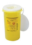 Sharp Collector Bd 22.7l Nestable Funnel Entry Top Yellow Yellow Case/12 Each