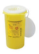 Sharp Collector Bd 22.7l Nestable Funnel Entry Top Yellow Yellow Case/12 Each