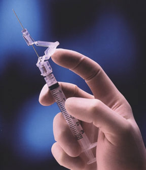 Syringe With Needle Bd Safetyglide 1ml Tb Syringe With 27gx0.5" Needle Sterile