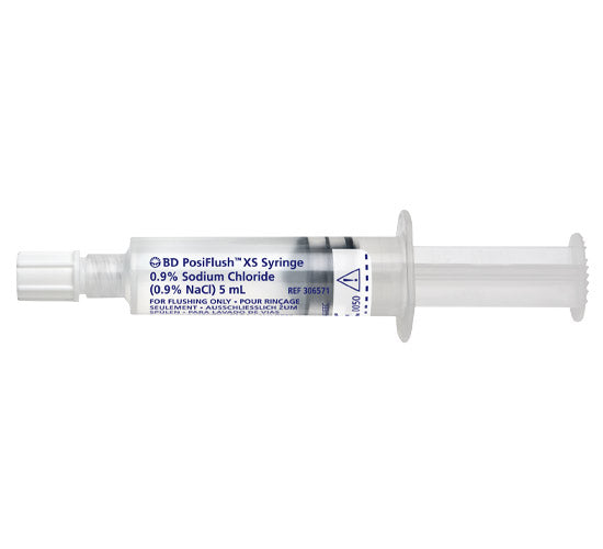 BD PosiFlushTM XS Saline Filled Flush Syringe - BeHope