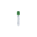 13mmx75mmx2ml Vacutainer Plus Plastic Tube Green Hemogard Closure Paper Label Lithium Heparin Additive 34u - BeHope