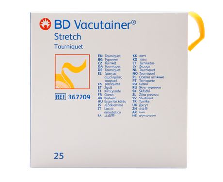 Bd Tourniquet Roll Disposable Non-latex Orange - BeHope