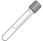 Vacutainer Plus Collection Tube 13mmx100mm 6ml Gray Closure Cap Sterile - BeHope