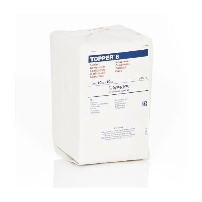 Topper Sponge Bulk Non-sterile 4ply 5cmx5cm Bag/100 Each - Behope
