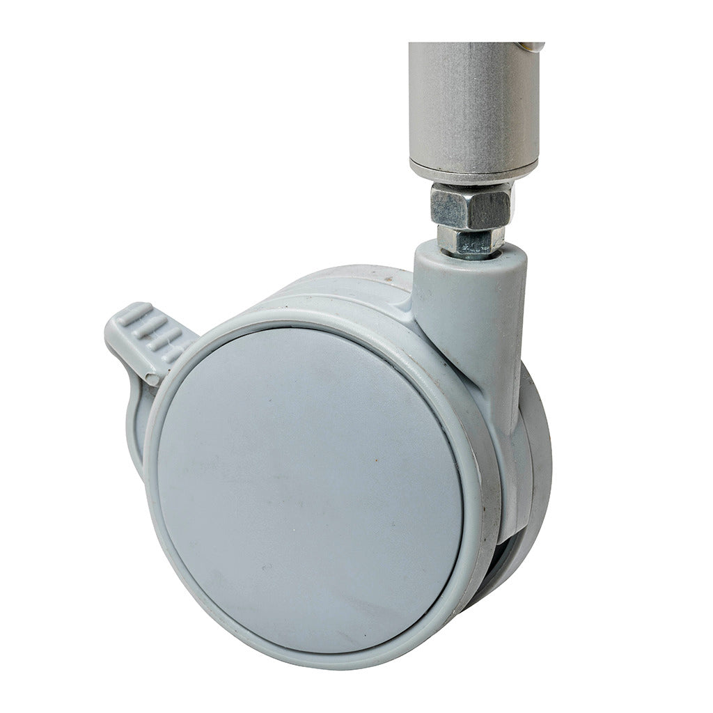 Aluminum Shower Chair and Commode with Casters - BeHope