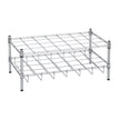 Chrome Oxygen Cylinder Rack - BeHope