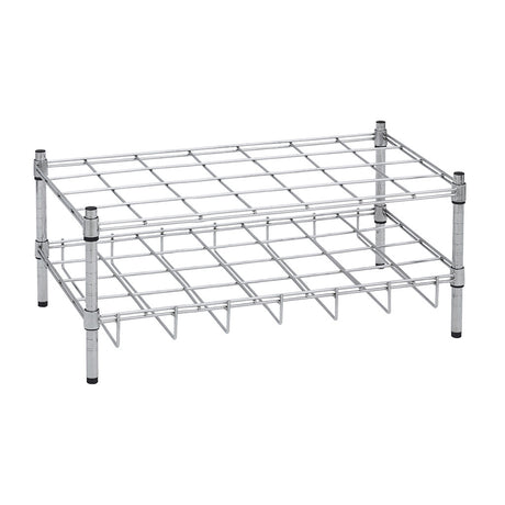 Chrome Oxygen Cylinder Rack - BeHope