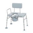 Combination Padded Transfer Bench/Commode - BeHope