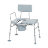 Combination Padded Transfer Bench/Commode - BeHope