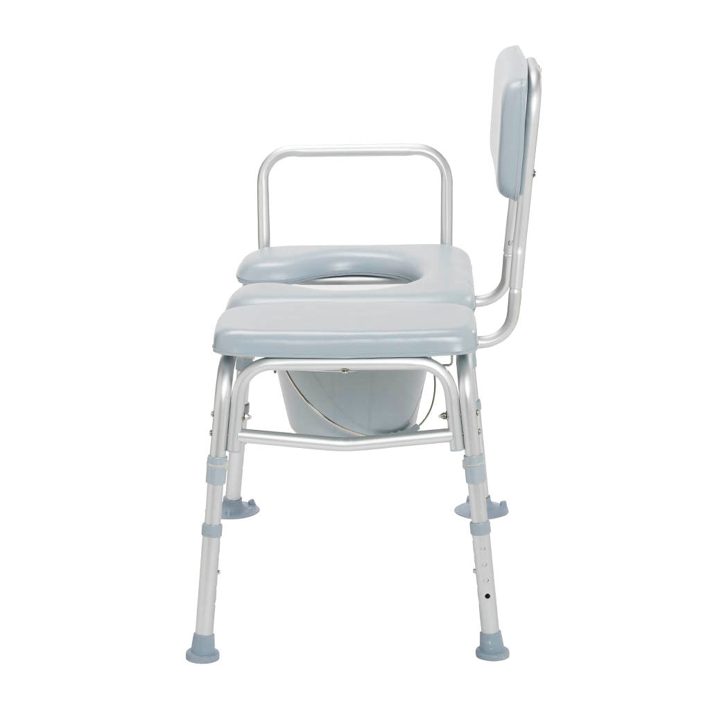 Combination Padded Transfer Bench/Commode - BeHope