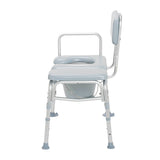 Combination Padded Transfer Bench/Commode - BeHope