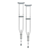 Universal Aluminum Crutch with Accessories - BeHope