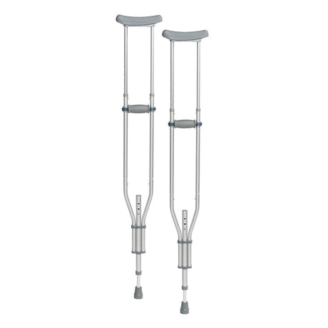 Universal Aluminum Crutch with Accessories - BeHope