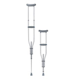 Universal Aluminum Crutch with Accessories - BeHope