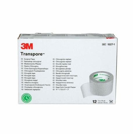 Transpore Surgical Tape 1" X 10 Yard Clear Yard - BeHope
