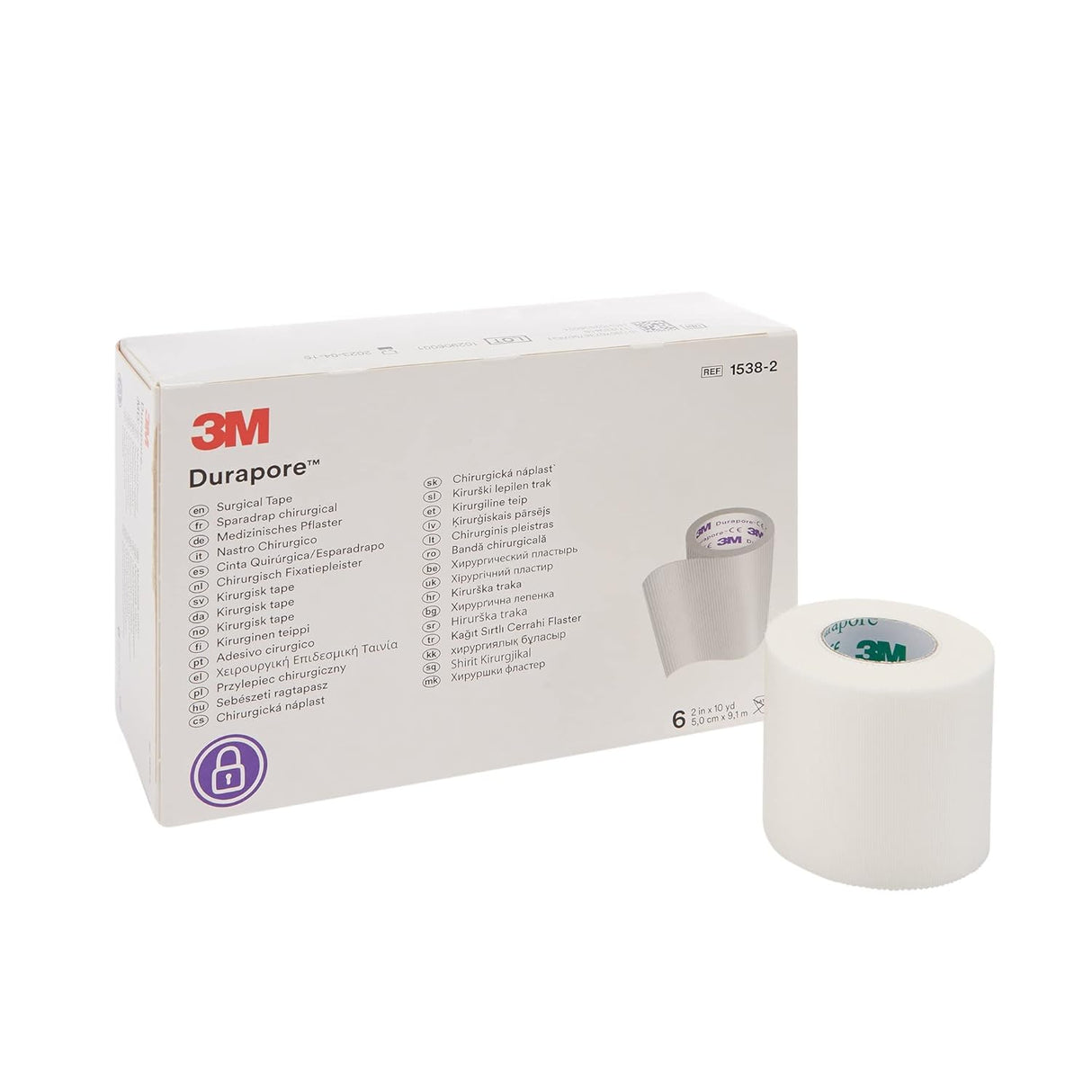 3m Durapore Surgical Adhesive Tape 1" Yard