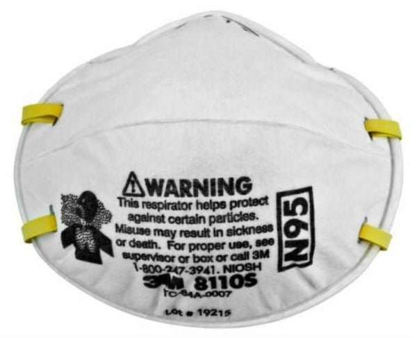 Face Mask 3m N95 Molded Regular Size Box/20 Each - BeHope