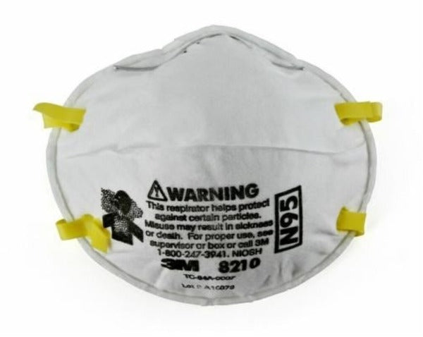 Face Mask 3m N95 Molded Regular Size Box/20 Each - BeHope