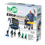 Hugo Elite Rolling walker with a Seat - BeHope
