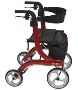 Nitro Euro Style Rollator Rolling Walker, Tall - BeHope