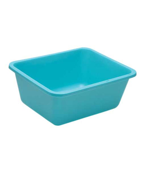 Wash Basin Rectangular 12.75"x10.5"x5.125" Auto-clavable Blue Plastic - BeHope