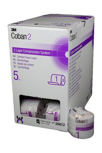 (Bx/32)  1/Rl Coban 2 Compression System  (Layer 1 Only) 5Cm X 1.2M