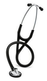 Stéthoscope de cardiologie Littmann Master Ea/1, adulte-nourrisson, simple face, 27 po, noir