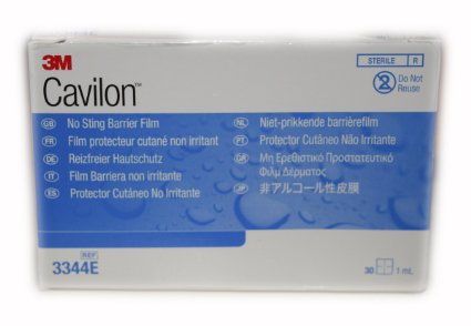 Caja de 30 toallitas Cavilon con película protectora que no irritan *Embalaje bilingüe*