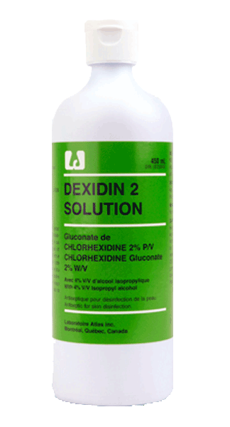 Solución de dexidina 2 (Cs12) Ea/1, tamaño 450 ml