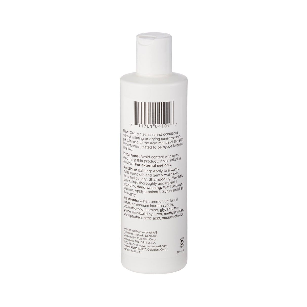 Shampoo and Body Wash Gentle Rain® 8 oz. Flip Top Bottle Scented