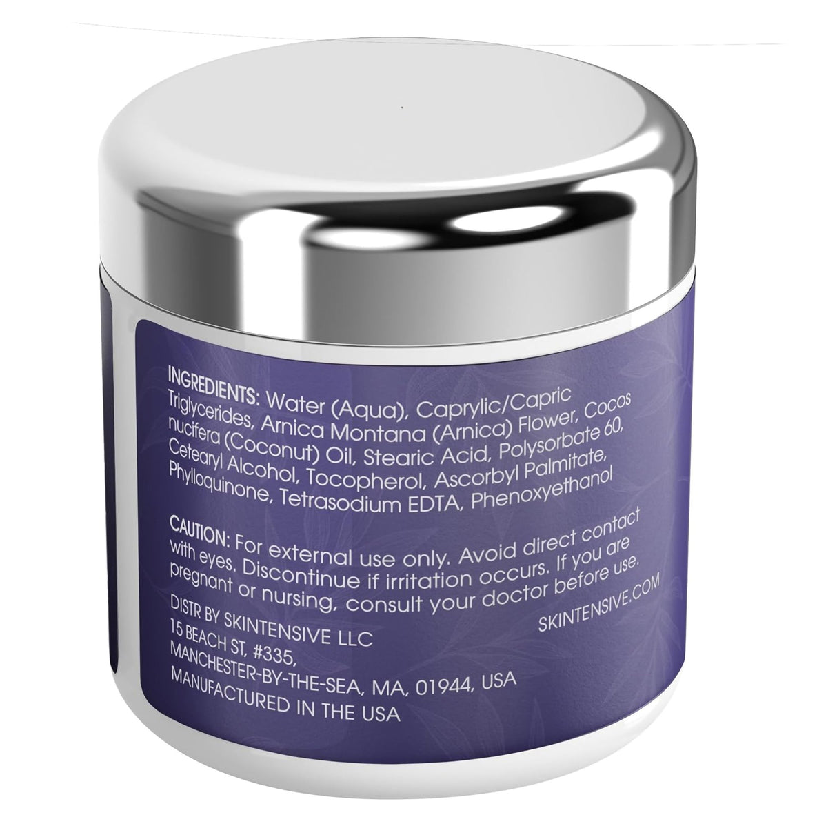 Hand and Body Moisturizer Skintensive® Bruise Cream 4 oz. Jar Unscented Cream