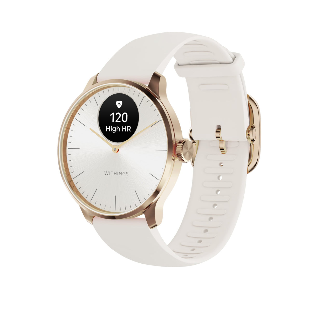 Smartwatch ScanWatch Light 37mm Withings 24 Hours Grayscale OLED Display - BeHope